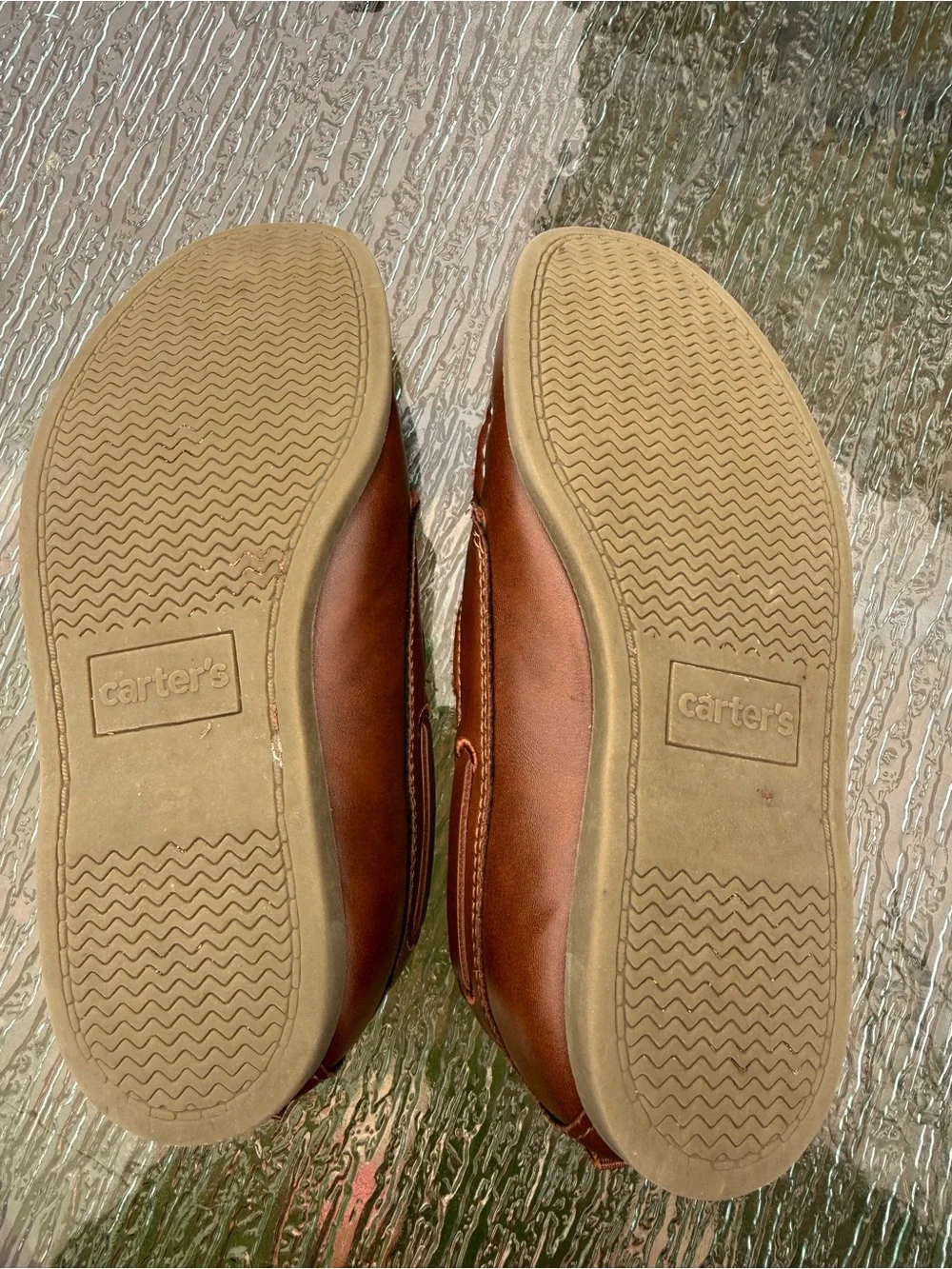 Carters EUC Boys Bauk Dress Shoes Size 1